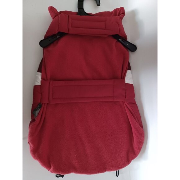 Paw &Tail Puffer Dog Vest Red Medium - Picture 2 of 8